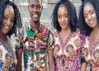 Identical triplets marry Kenyan man