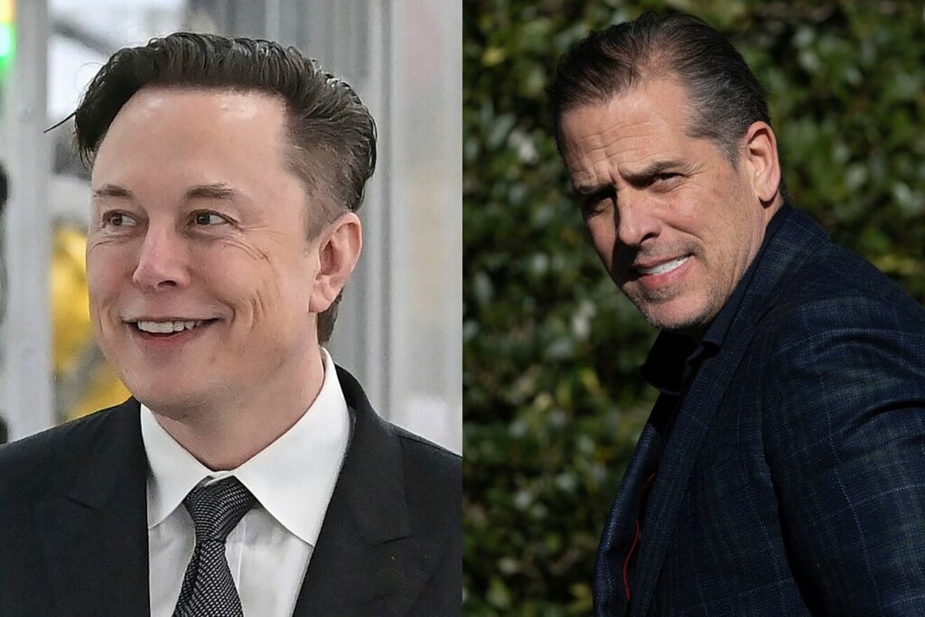 Musk and Hunter Biden