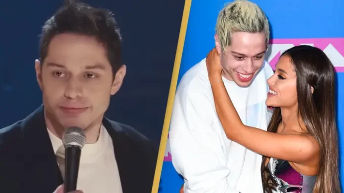 Pete Davidson fired brutal joke at Ariana Grande after she claimed she only dated him as a distraction
