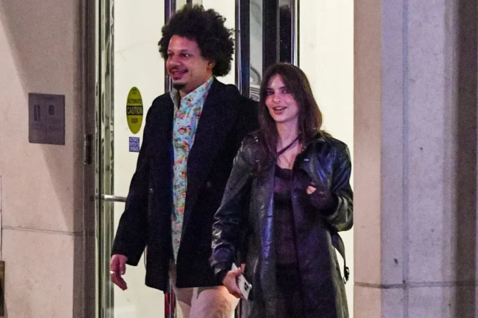 Emily Ratajkowski Spotted with Comedian Eric Andre on N.Y.C. Date Night After Pete Davidson Split